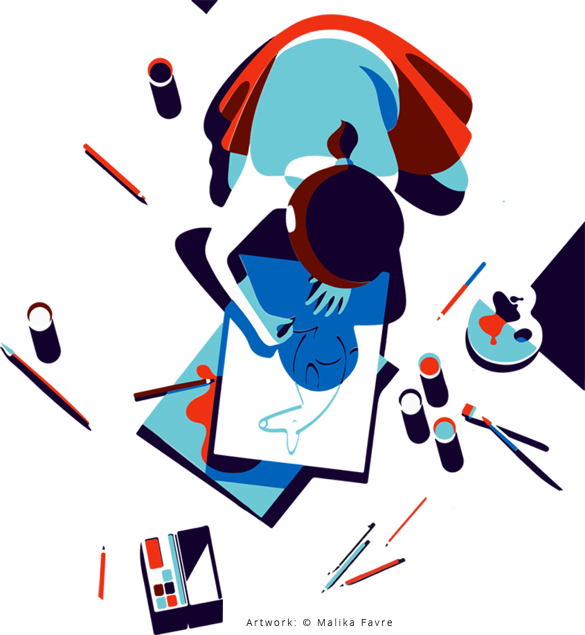 Artwork: © Malika Favre